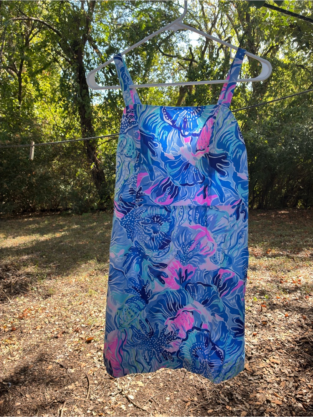 Grls Size 16 Lilly Pulitzer Sundress. Vivica print with adjustable straps.
